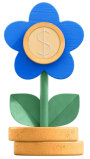 ANZ Plus save flower