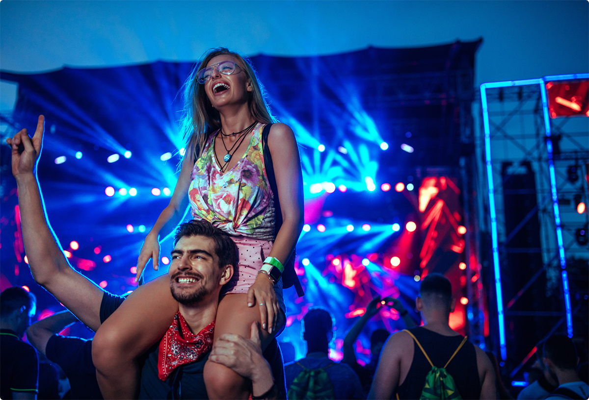 dancing couple